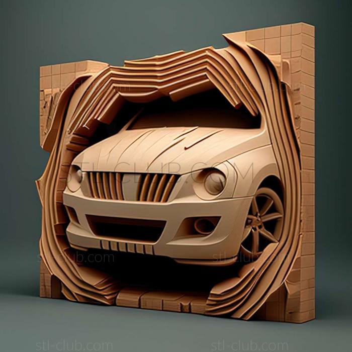 3D мадэль Fiat Stilo (STL)